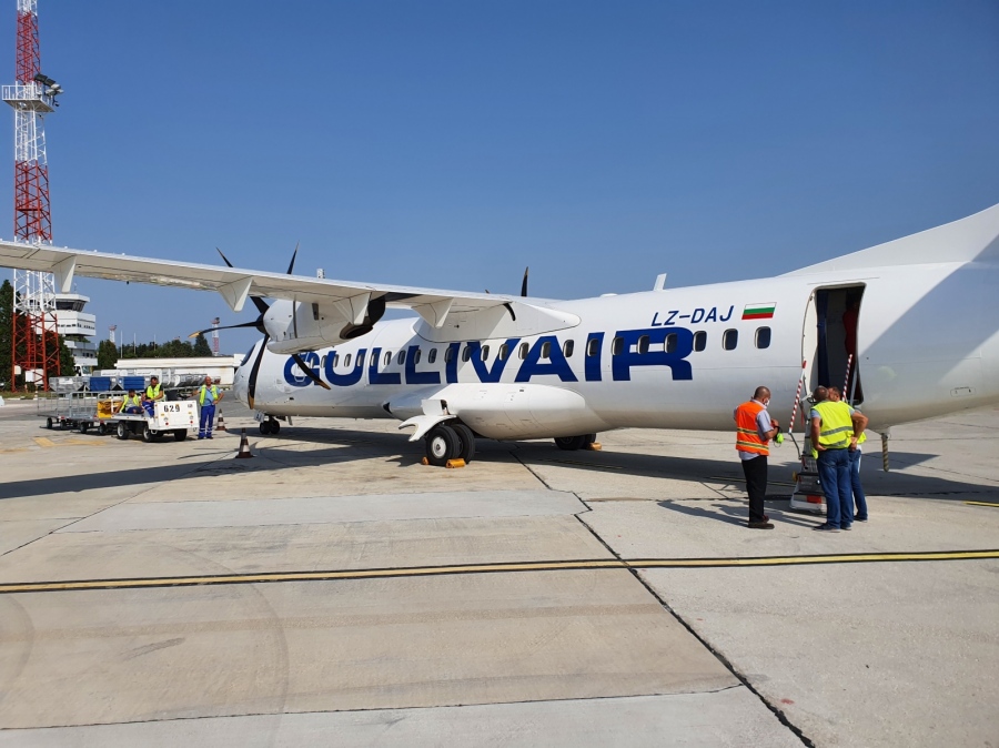 GullivAir започва да лети между София и Бургас от 15 август 