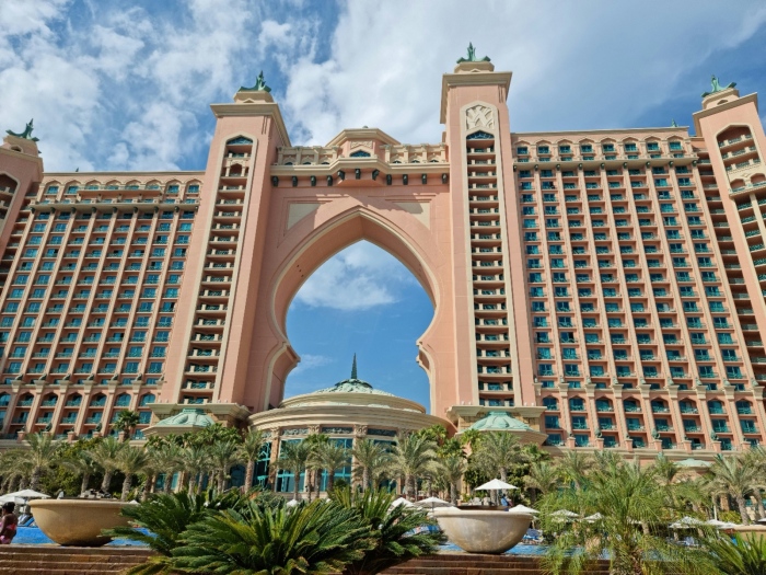 Хотелски комплекс Атлантис в Дубай впечатлява всички туристи