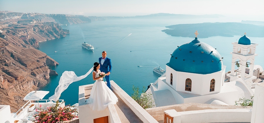 Сватбеният туризъм се завърна в Гърция