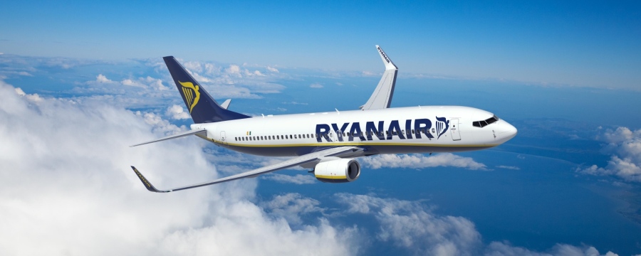Ryanair ще лети от София до 34 дестинации през зимата