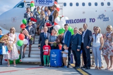 Летище Варна посрещна едномилионния пътник за сезона