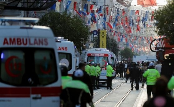 Терористична атака взе жертви в центъра на Истанбул