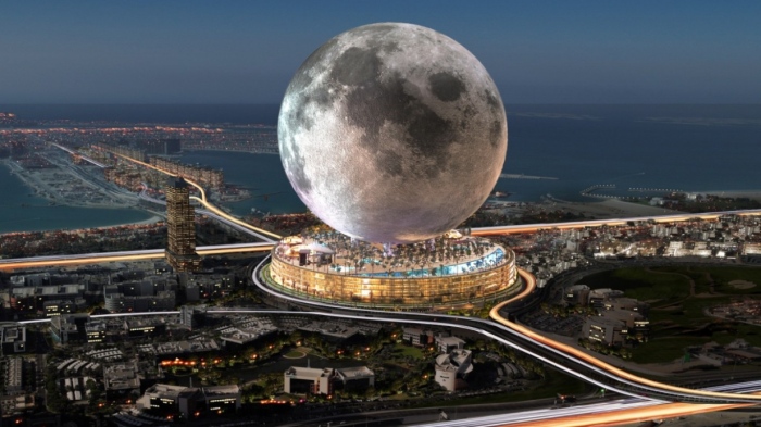 Дубай строи курорт с формата на Луната за 5 млрд. долара 