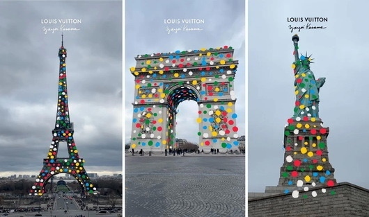 Louis Vuitton оцвети световни забележителности с новата си колекция