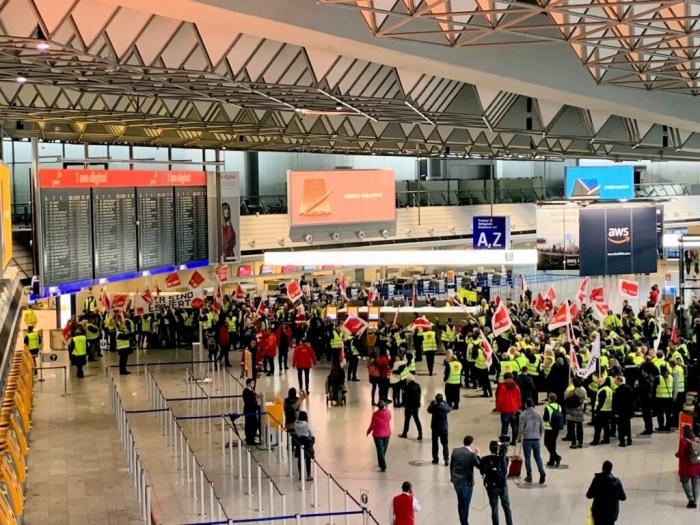 Вижте на кои европейски летища ще има стачки през март и април 