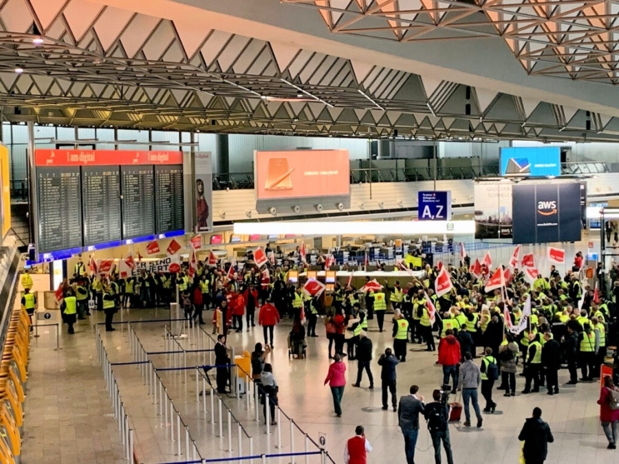 Вижте на кои европейски летища ще има стачки през март и април 