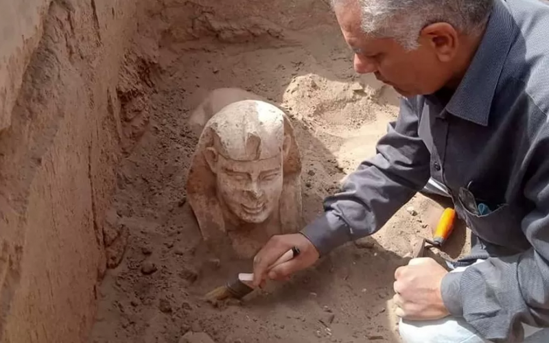 В Египет откриха сфинкс на римския император Клавдий
