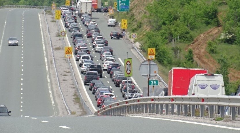 Движението по част от автомагистрала Струма се ограничава до 5 май заради ремонт