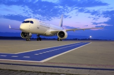 Вторият модерен самолет Airbus A220-300 на България Еър пристигна в София