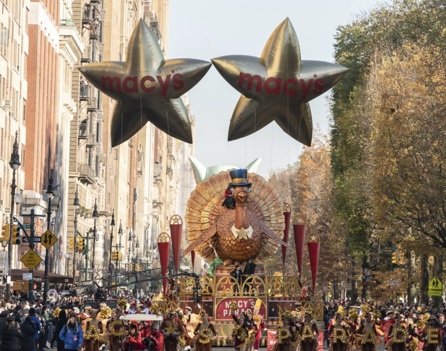 Парадът за Деня на благодарността поставя началото на празничния сезон в Ню Йорк 