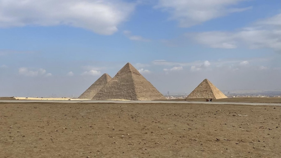 Възстановяват външната облицовка на една от пирамидите в Гиза