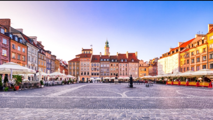 Варшава - градът с най-малко туристи в Европа, но си струва