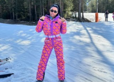 Кейти Прайс избра Банско за ски почивка 
